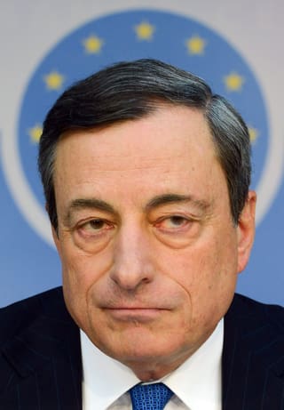Portrait von Mario Draghi