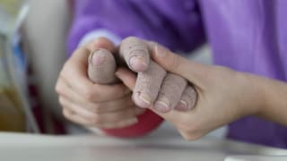 Eine Person im Spital Eine Person im Spital