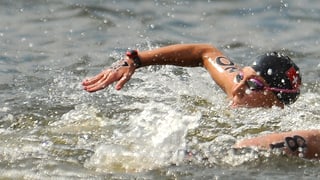 Swann Oberson ist die einzige Schweizerin in den Open-Water-Rennen.