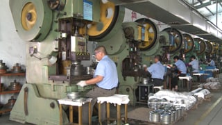 Pfannen-Produktion in China