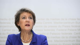 Bundespräsidentin Simonetta Sommaruga.