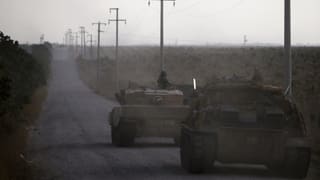 Türkische Panzer in Nordsyrien Türkische Panzer in Nordsyrien
