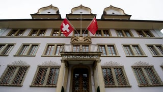 Das Schwyzer Regierungsgebäude von aussen.