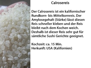Calrose Reis