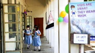 Schule in Dhaka, Bangladesch