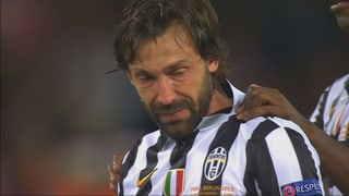 Andrea Pirlo weint nach dem Schlusspfiff. 