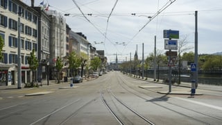 Verkehrsleere Strasse Verkehrsleere Strasse