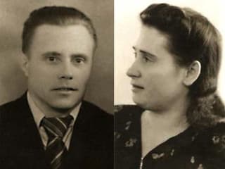 Familienbild der beiden Eltern.