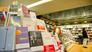 Eine Buchhandlung.
