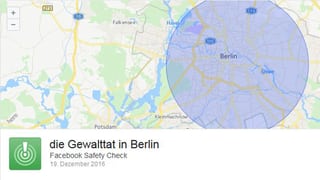 Facebook-Nutzer in Berlin können nun über den Savety-Check ihre Familie und Freunde kontaktieren.