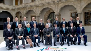 Gruppenbild der Finanzminister.