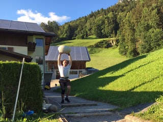 Remo Schuler nimmt Anlauf.