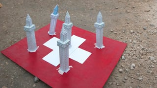Die Schweiz, garniert von Minaretten.
