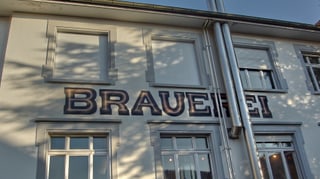Das Gebäude der Öufi Brauerei in Solothurn.