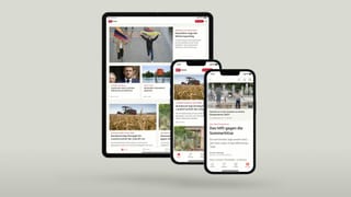 SRF News App auf verschiedenen Smartphones