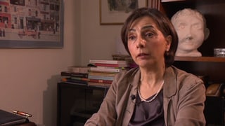 Yasmine Motarjemin im Interview. Yasmine Motarjemin im Interview.
