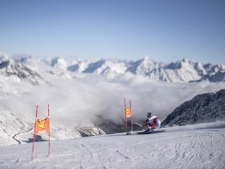 Skifahrer. Skifahrer.