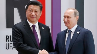 Xi Jinping und Wladimir Putin.