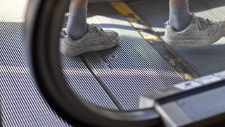 Eine Schindler-Rolltreppe