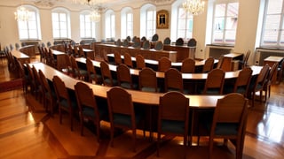 Blick in den Kantonsratssaal.