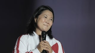 Keiko Fujimori ist die Tochter des ehemaligen Präsidenten Alberto Fujimori. Keiko Fujimori ist die Tochter des ehemaligen Präsidenten Alberto Fujimori.