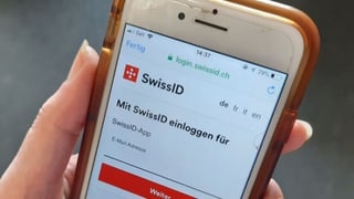 «SwissID: Wirbel um neue AGB» auf einer neuen Seite abspielen.