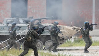 «Die militärische Schlagkraft der Ukraine im Ernstfall» auf einer neuen Seite abspielen.