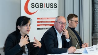 «SGB fordert höhere Löhne» auf einer neuen Seite abspielen.