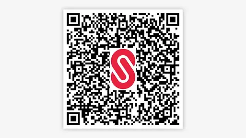 QR-Coder der Glückskette für die Spenden an Zivilbevölkerung von Gaza