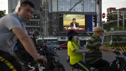 Alltagsszene in China