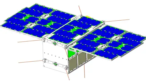 CubeSat-Kleinsatellit