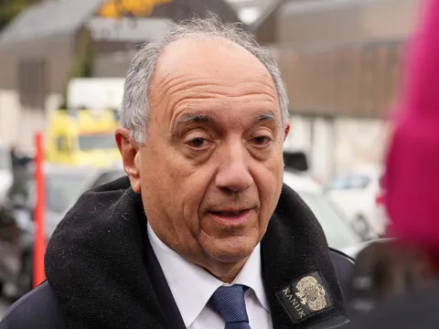 Gian Lorenzo Cornado am 3. Januar in Crans-Montana.