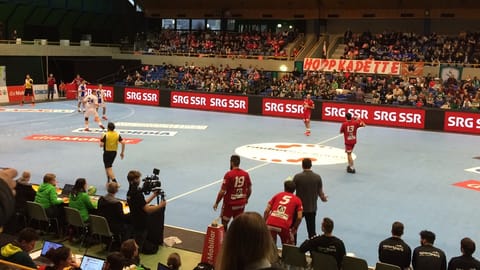 Schweizer Handball - Evakuierung nach Brandalarm am Handball-Cup in