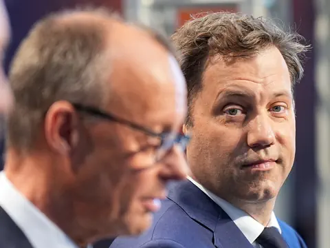 Merz und Klingbeil.