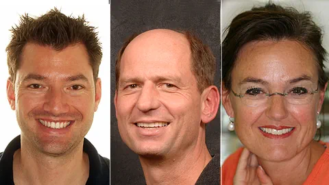 Dr. Yann Deleurant, Dr. Peter Göllner und Dr. Barbara Jäger