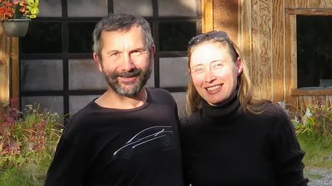 Audubon Bakewell und Jenny Rodina