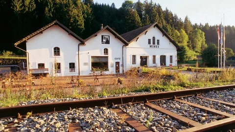 Gebäude der Mine
