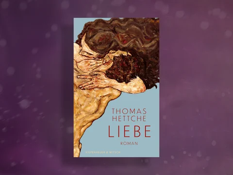 Εξώφυλλο του βιβλίου «Love» του Thomas Hettche με πίνακα δύο ανθρώπων.