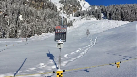 Das Lawinencenter beim Grotzenbüel in Braunwald