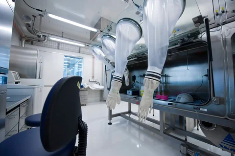 Brief mit Milzbranderreger