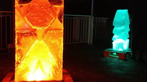 Eisskulpturen
