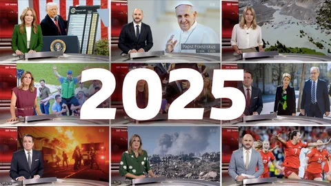 Bildcollage mit neun Bildern aus Tagesschausendungen