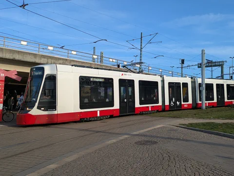 Tram in Halle