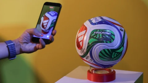 Der WM-Ball Trionda.