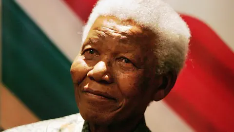 Porträt von Nelson Mandela