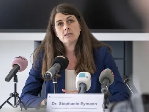 Die Basler Sicherheitsdirektorin Stephanie Eymann