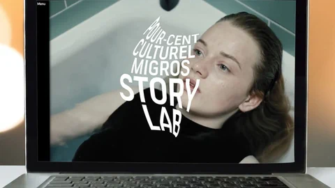 Screenshot der Webseite von Story Lab. 