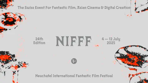 Plakat für NIFFF 2025, Neuchâtel International Fantastic Film Festival.