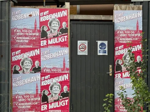 Wahlplakate.