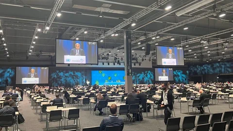 Konferenzsaal in Stockholm.
